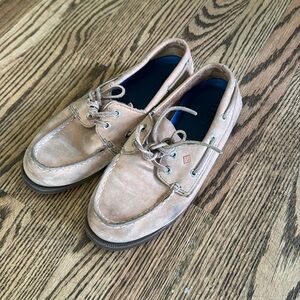 Sperry boys boat shoes loafers leather play top-sider summer vacation dress